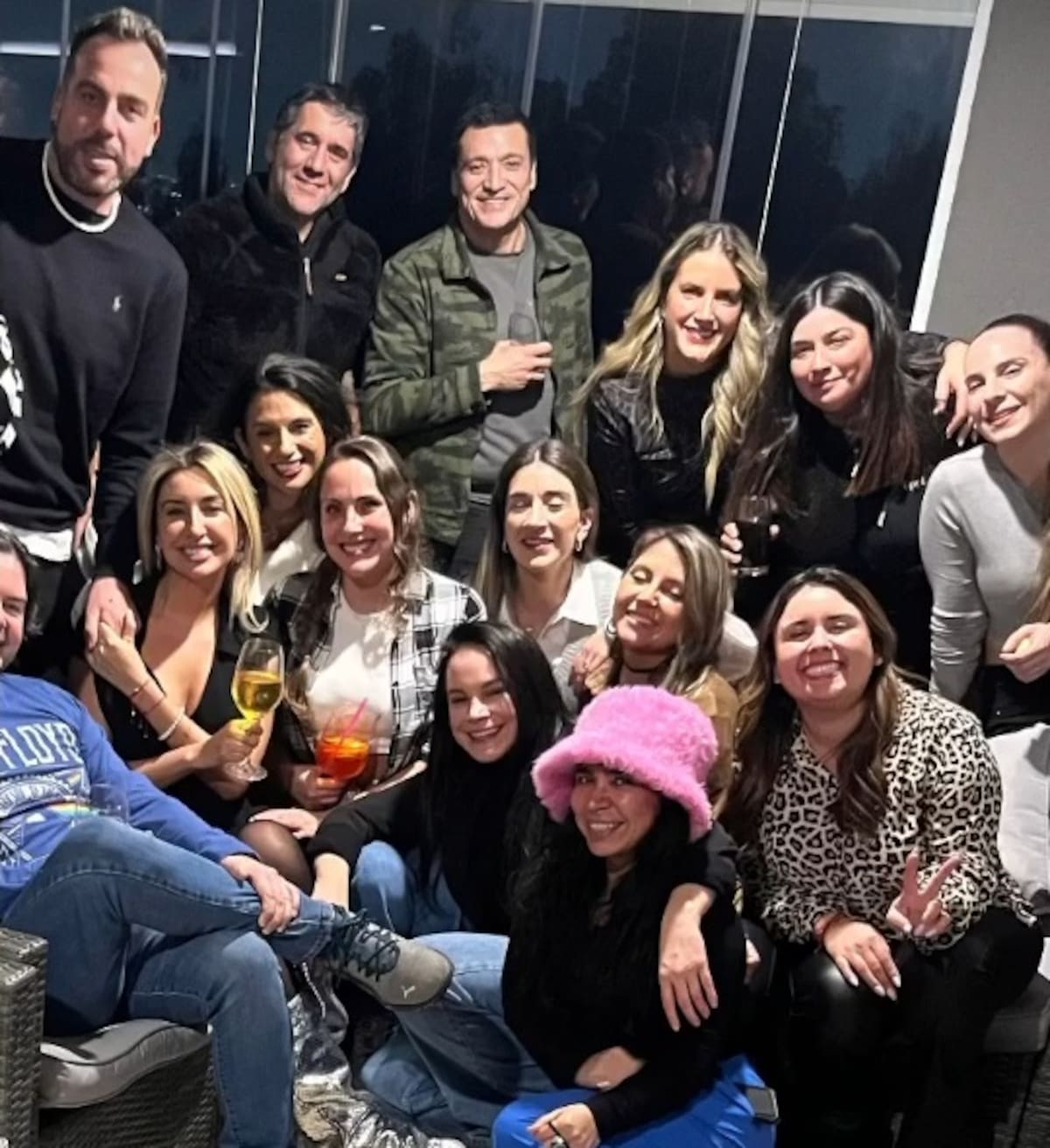 Camila Andrade reunió a sus familiares, amigos y pololo. Créditos: Instagram