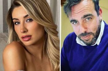 La romántica despedida de Camila Andrade y Francisco Kaminski