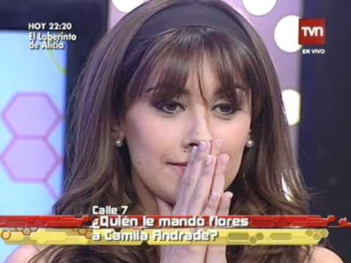 Camila Andrade en Calle 7.