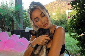 “Te llevo conmigo a donde vaya”: La sentida y emotiva despedida de Camila Andrade a su perrito fallecido