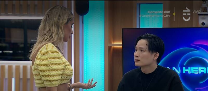 tuvieron una seria conversación en "Gran Hermano".