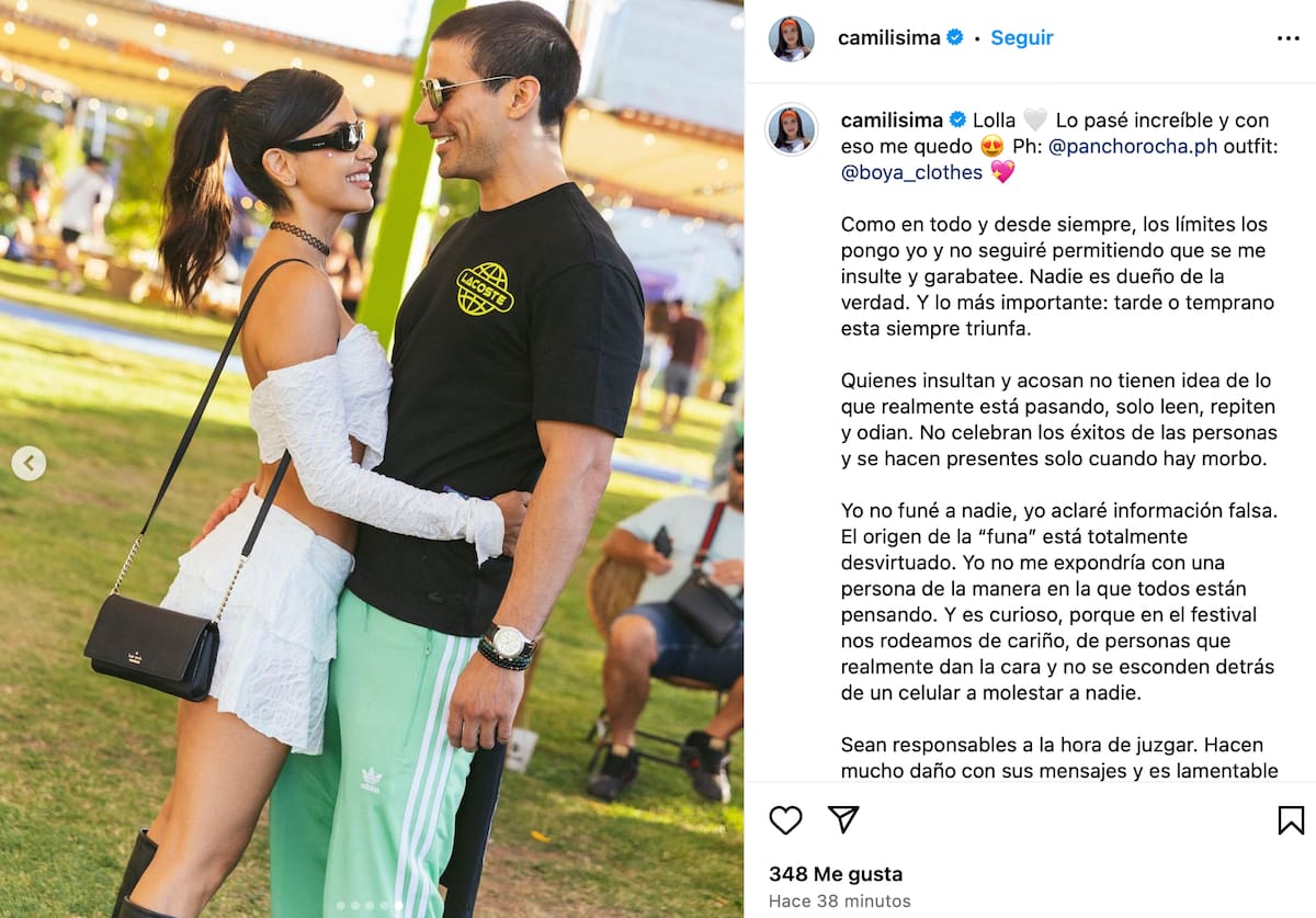 Camila Campos y Sebastián Ramírez