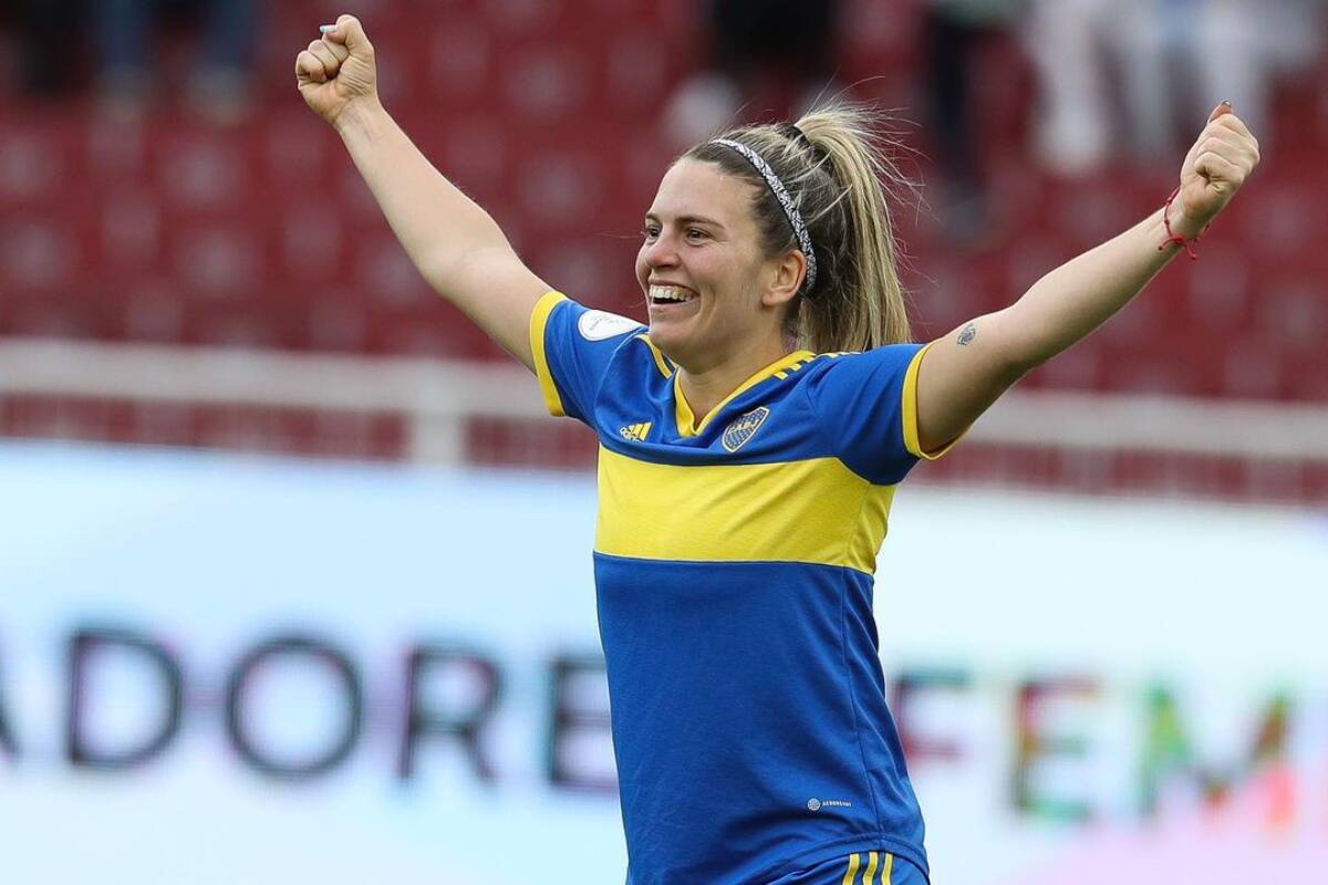 Camila Gómez Ares defendió por nueve años la camiseta de Boca Juniors. Foto: Instagram.