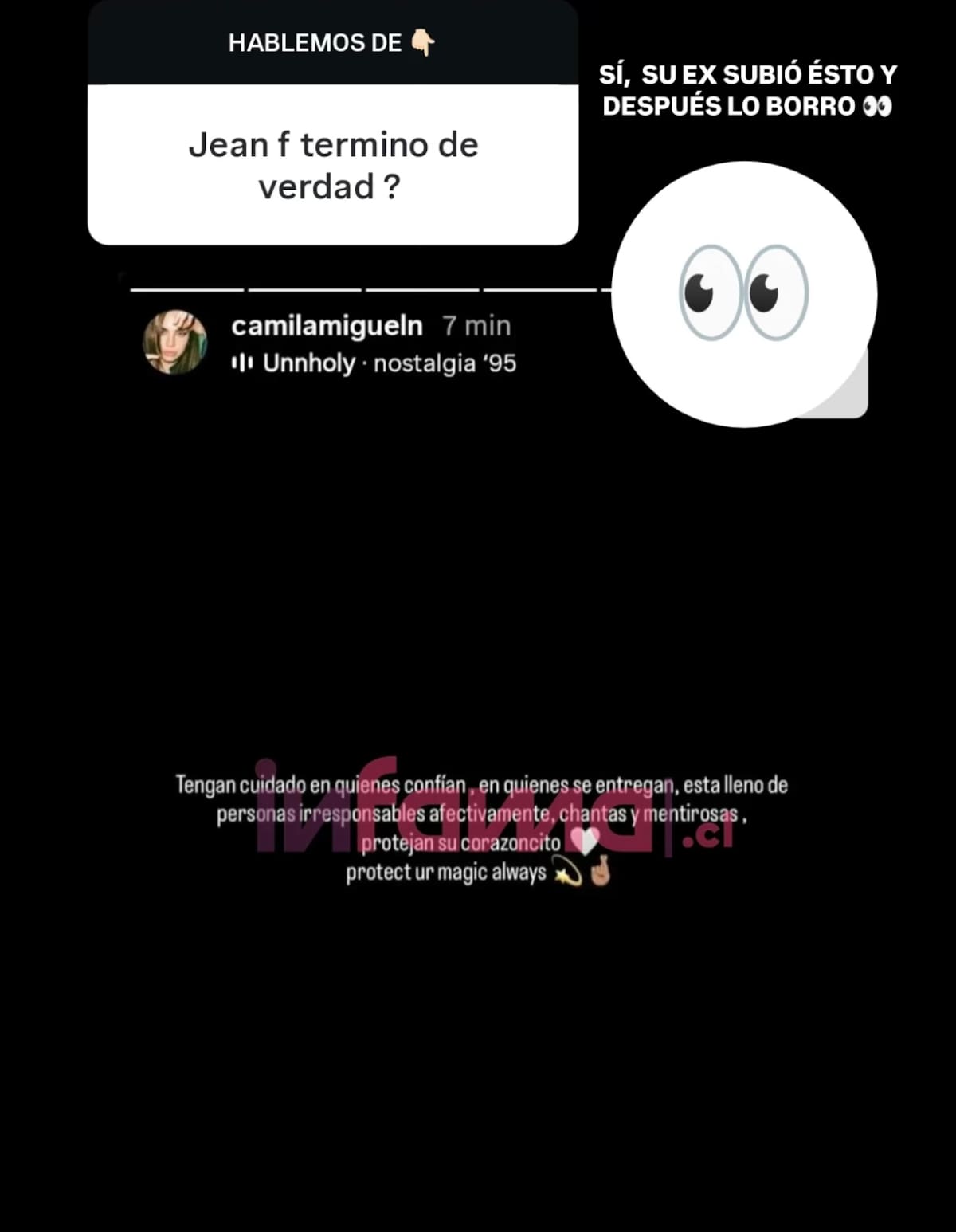 La ex de Jean Philippe Cretton rompió el silencio.
