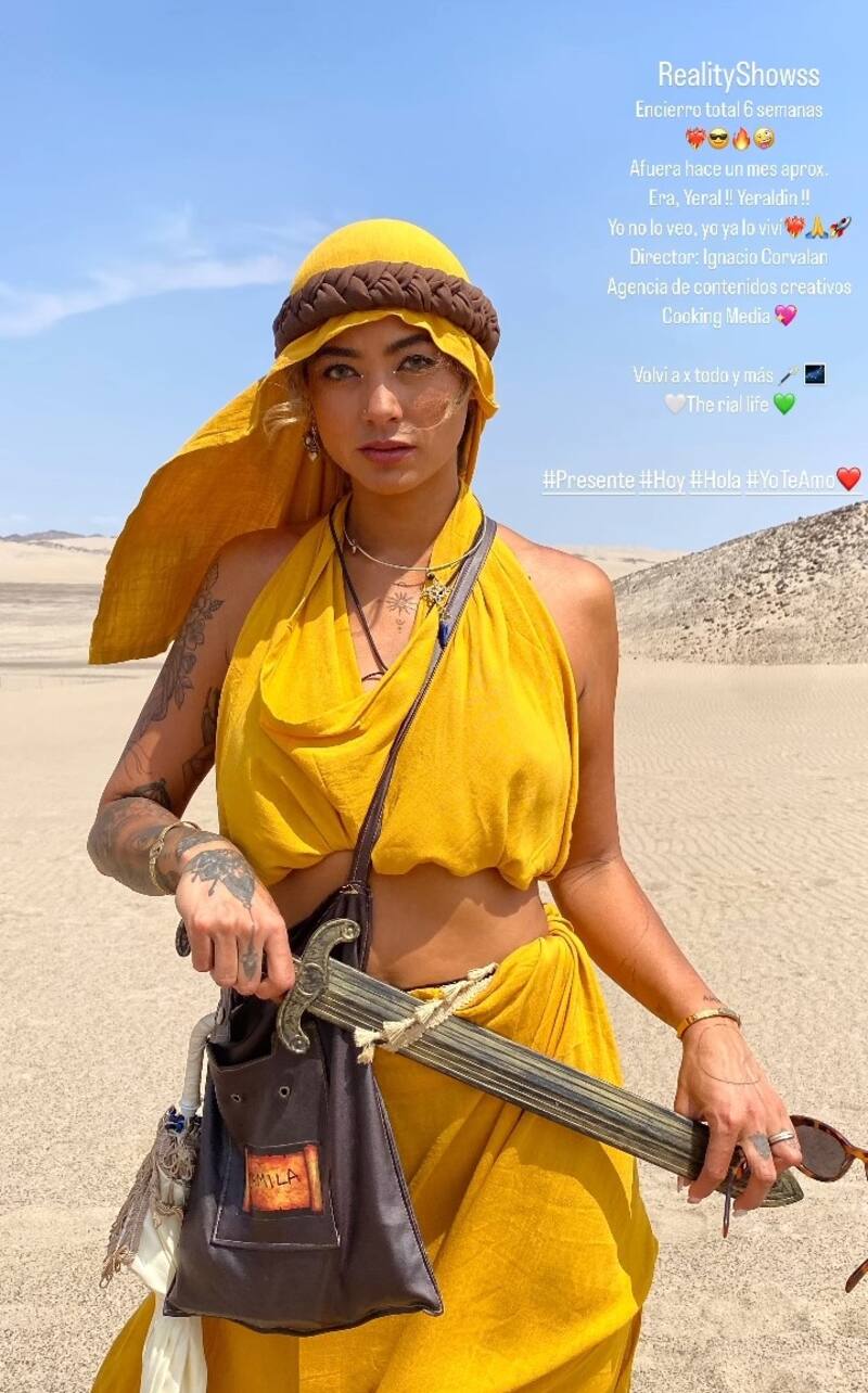 Camila Recabarren ya no está en "Ganar o Servir". Créditos: Instagram