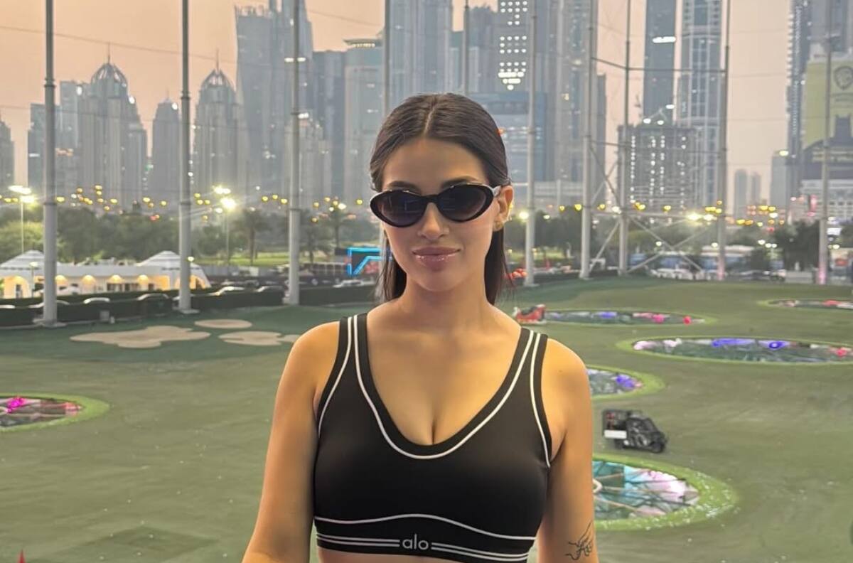 VIDEO | Mientras Jordhy Thompson está de vacaciones, así disfruta Camila Sepúlveda en Dubái