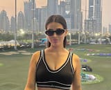 VIDEO | Mientras Jordhy Thompson está de vacaciones, así disfruta Camila Sepúlveda en Dubái