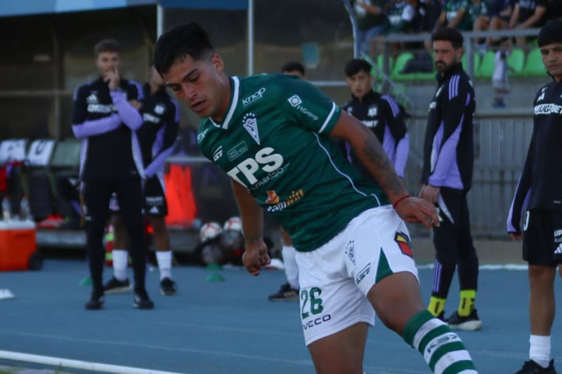 El delantero en Wanderers. Foto: Santiago Wanderers.