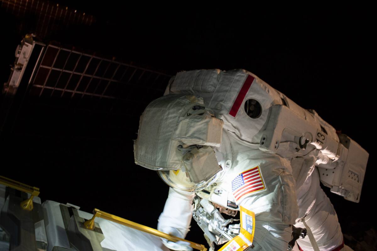 Las astronautas realizarán labores de mejoramiento en la Estación Espacial Internacional.
