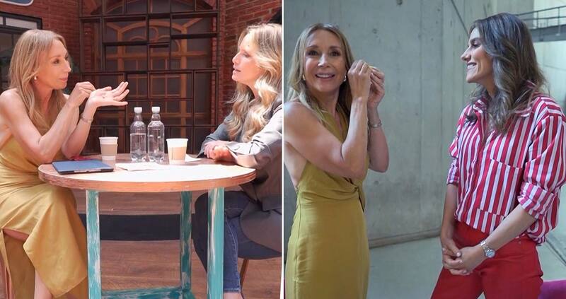 Karen Doggenweiler conversó con Soledad Onetto y María Luisa Godoy en el primer episodio. Créditos: Mega