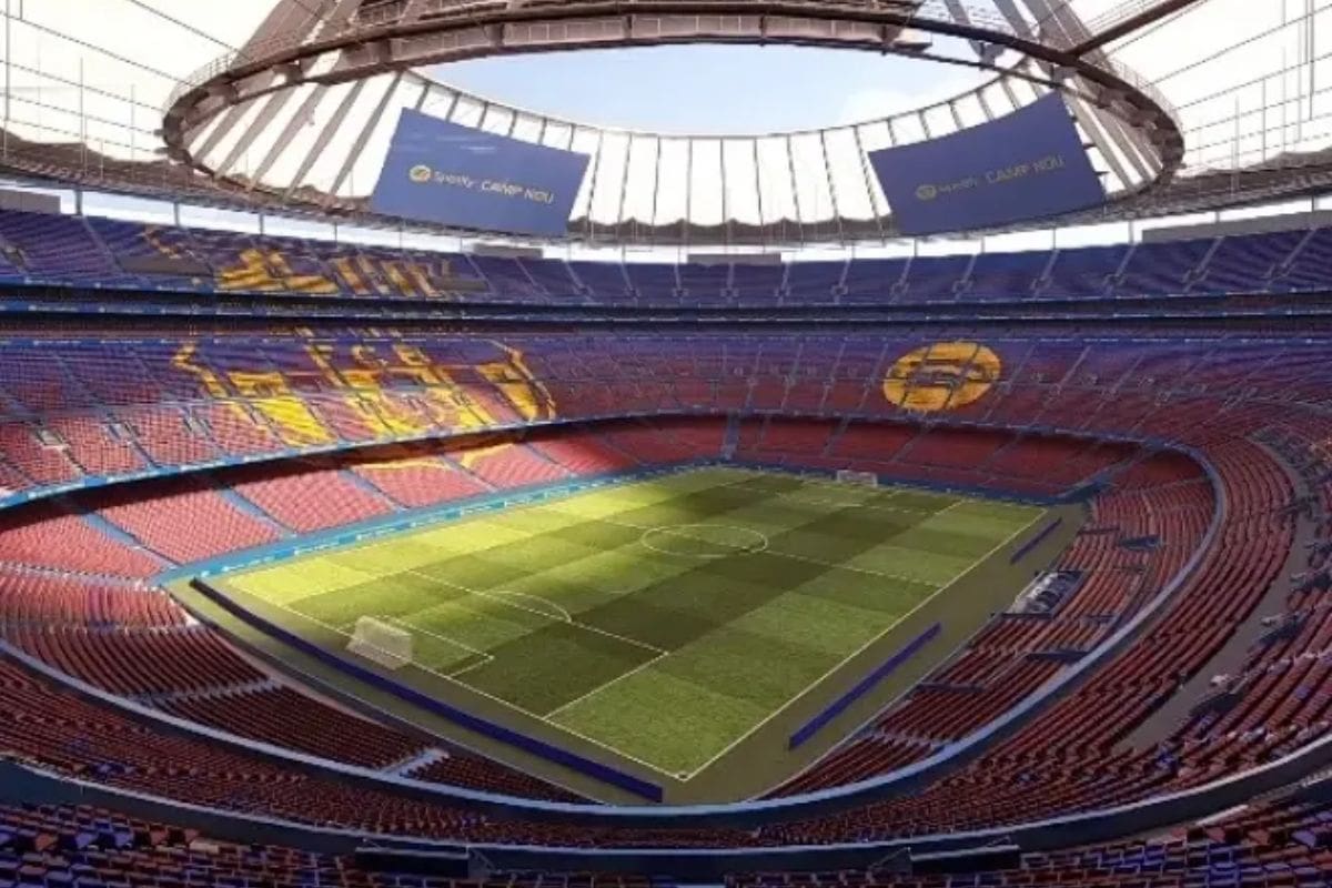 El remozado estadio del FC Barcelona. Foto: FC Barcelona.