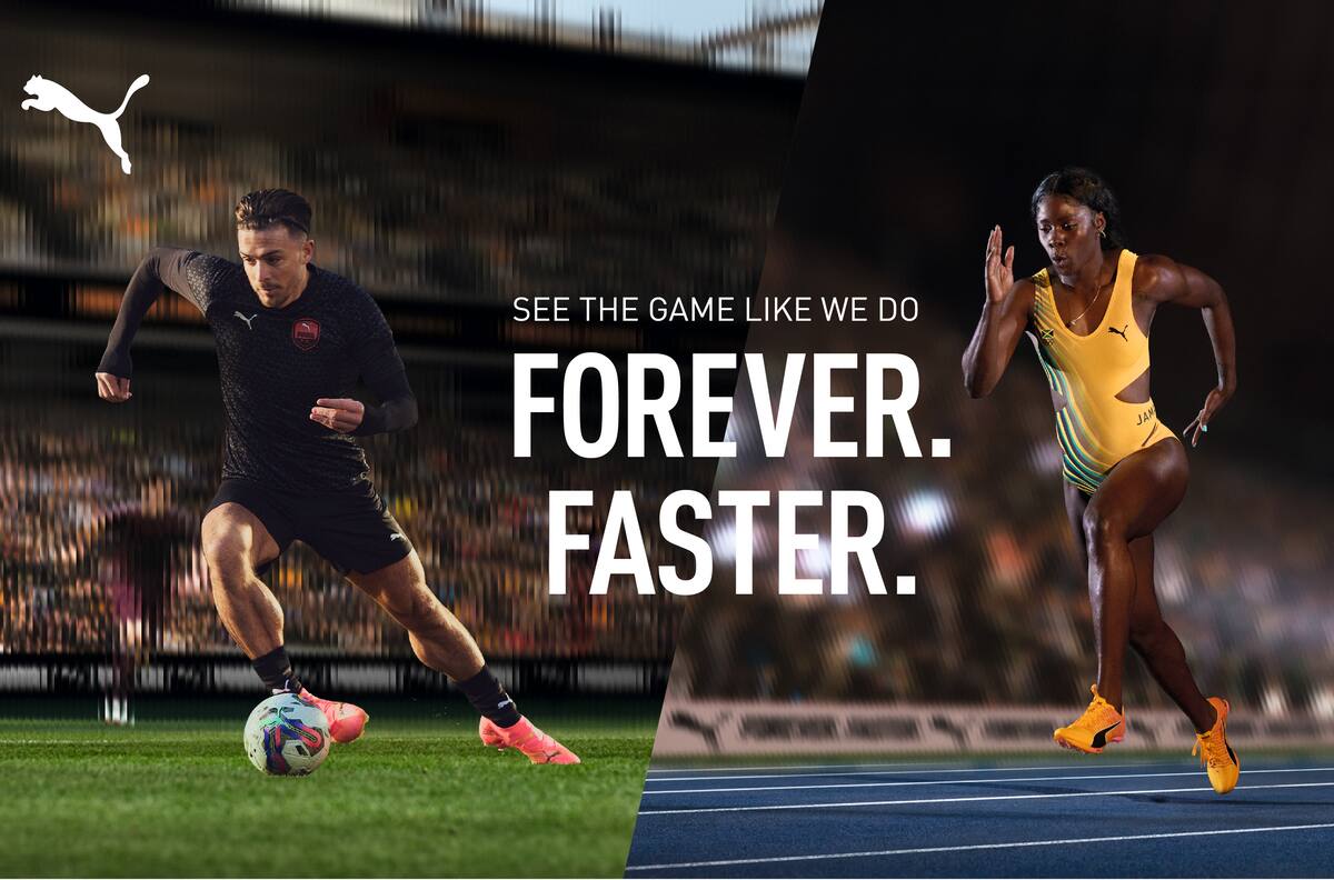 “Ágil y veloz como un PUMA”: la marca alemana lanza su mayor campaña mundial en una década