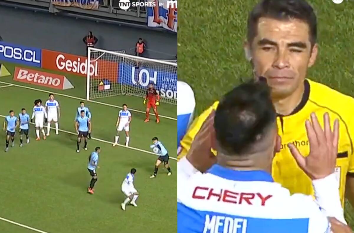 Desató la furia en la UC: los dos posibles penales que no sancionó José Cabero ante O’Higgins