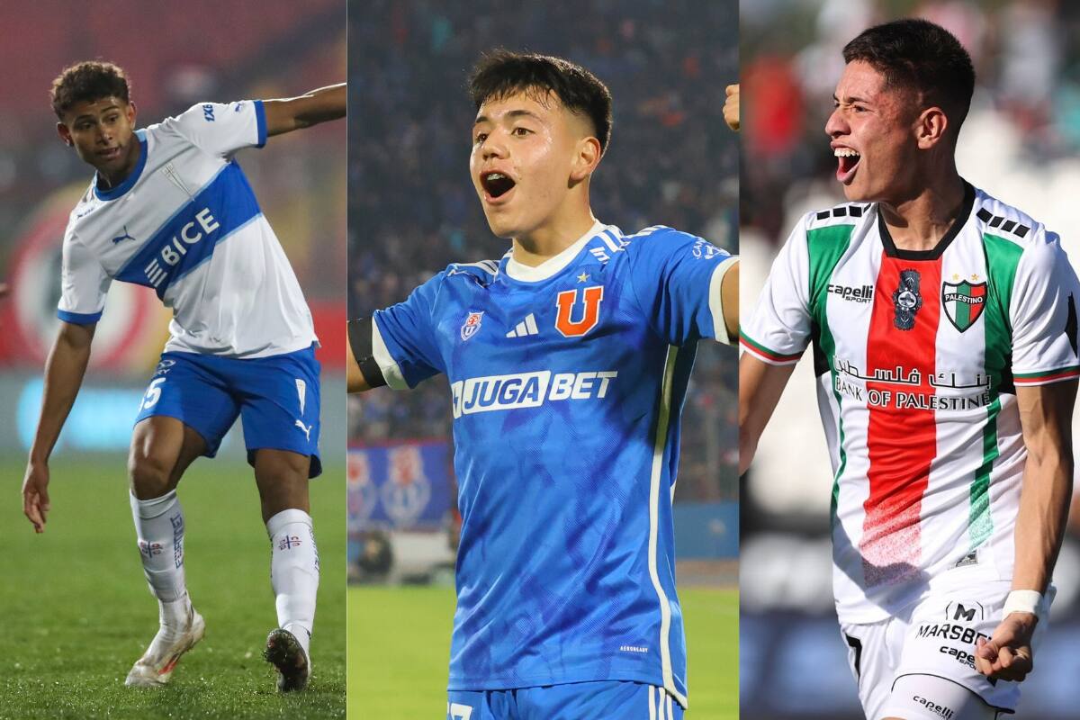 Juan Francisco Rossel, Ignacio Vásquez e Iván Román prometen para La Roja.