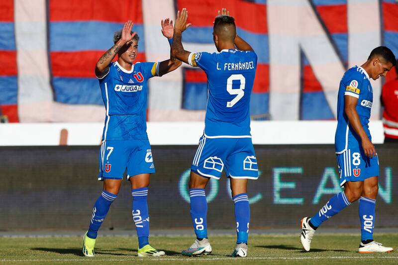 La formación de la U para jugar ante Cobreloa. Foto: Aton.