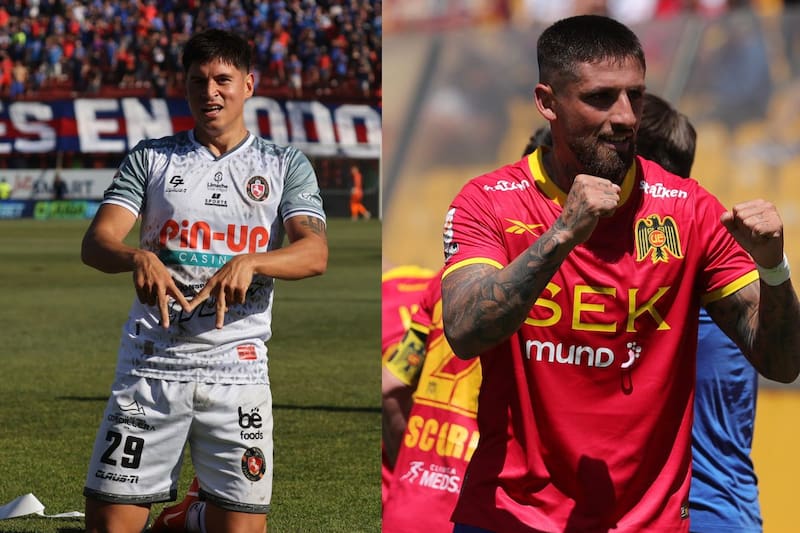 Deportes Limache y Unión Española disputarán un partido que podría valer la permanencia en Primera División. Fotos: Agencia Aton.