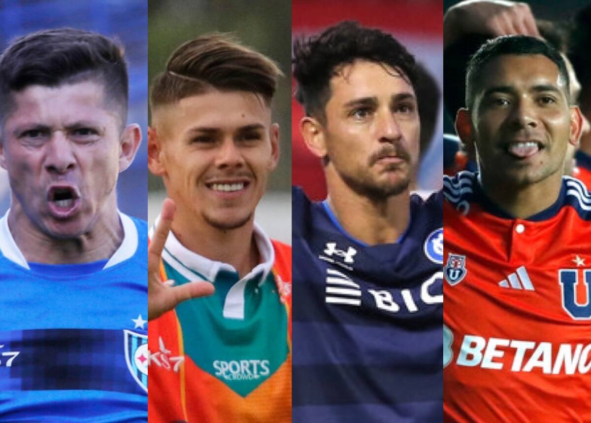 Los equipos que están en la lucha por ser el campeón de invierno del Campeonato Nacional.