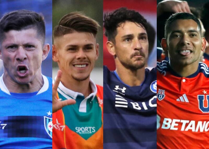 Los equipos que están en la lucha por ser el campeón de invierno del Campeonato Nacional.