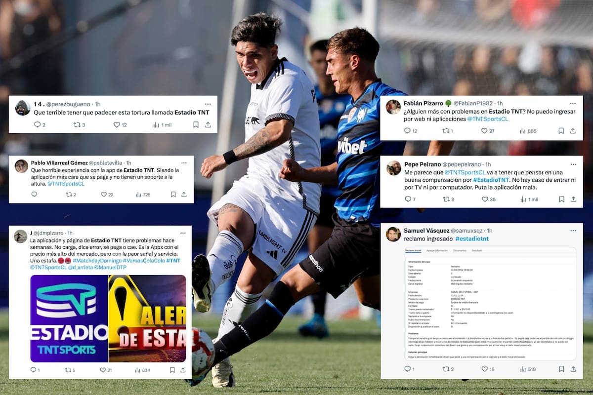 Algunos de los reclamos de los hinchas ante la caída de Estadio TNT.