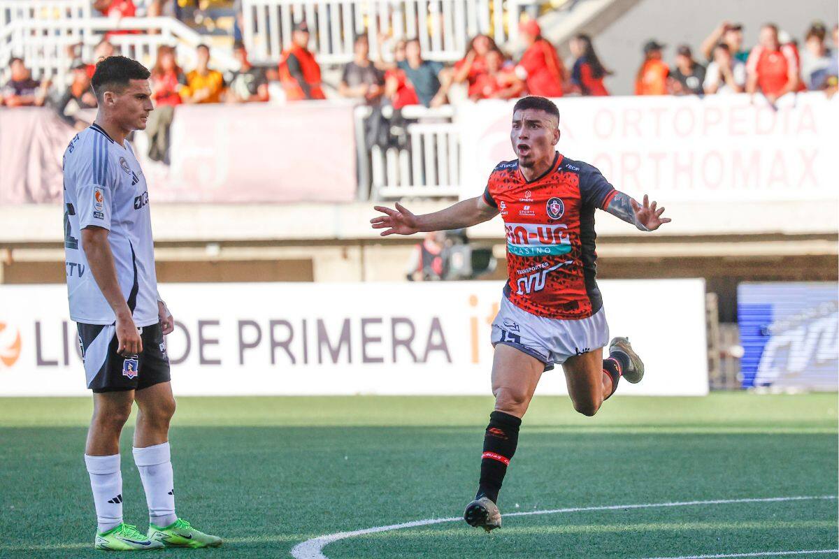 Deportes Limache venció por 1-0 a Colo Colo. Foto: Agencia Aton.