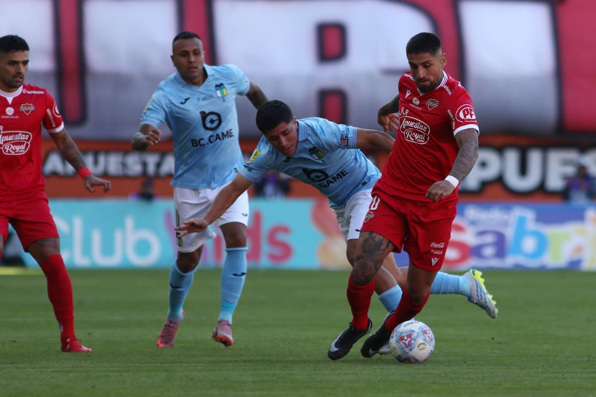 Ñublense vs O'Higgins por Primera División. Agencia Aton