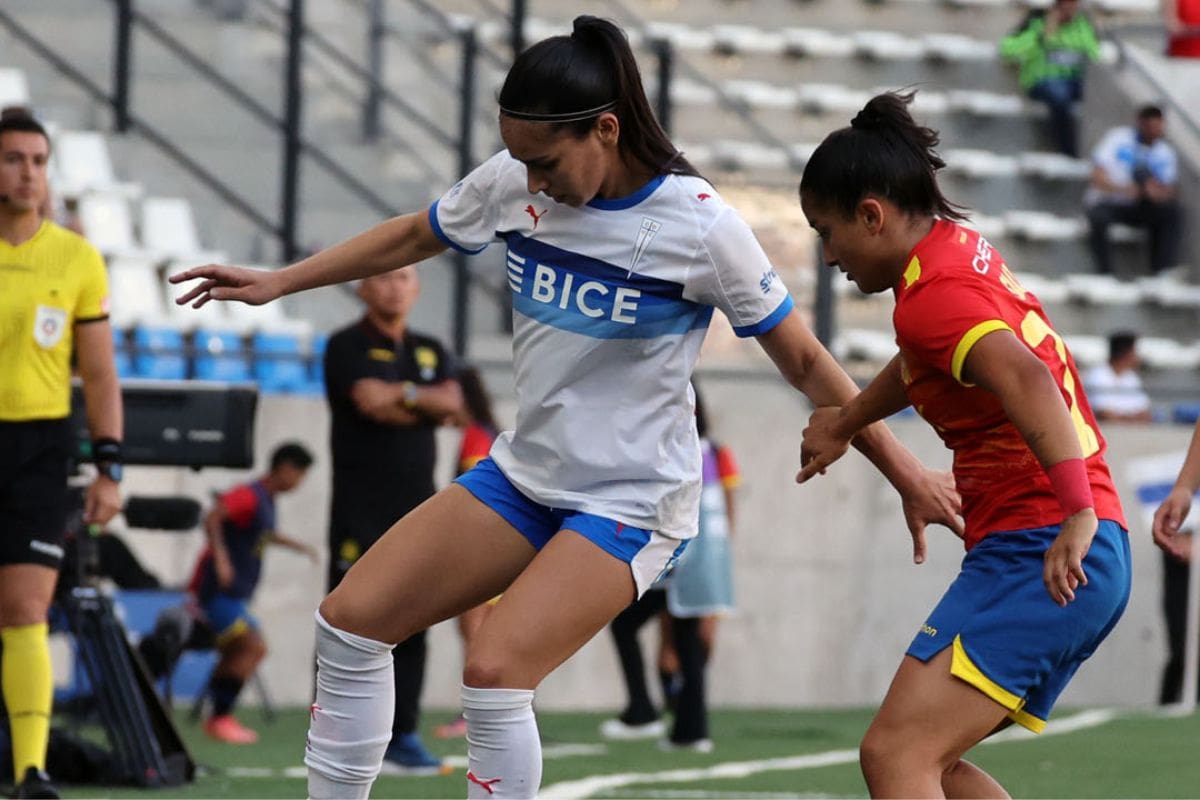 Universidad Católica ganó por 2-0 a Unión Española en la primera fecha del torneo. Foto: Cruzadas Oficial.