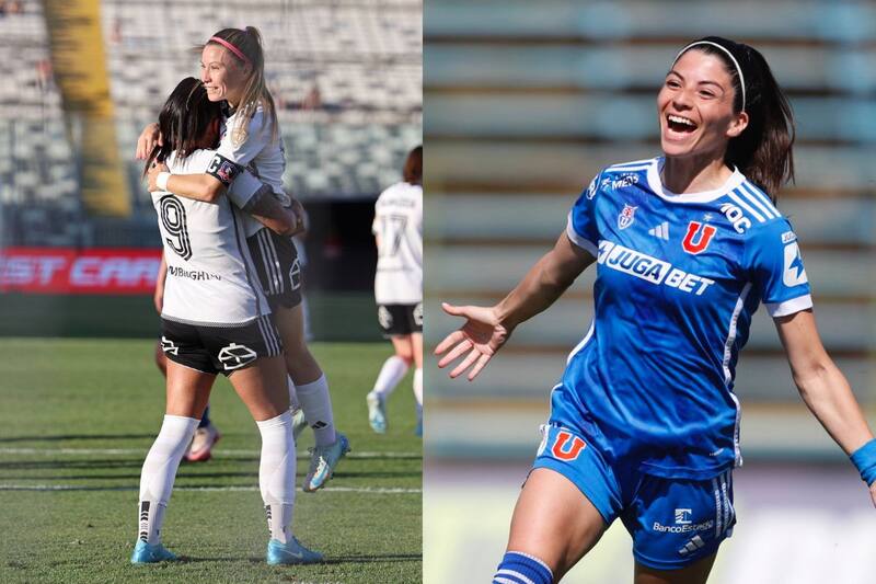 Colo Colo y la U avanzaron a las semifinales del torneo. Fotos: Prensa Colo Colo y Universidad de Chile.