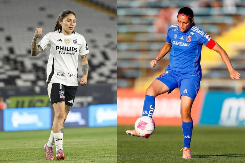 Colo Colo y La U definirán al monarca del Futfem nacional 2025. Fotos: equipos de prensa de Colo Colo y U. de Chile.
