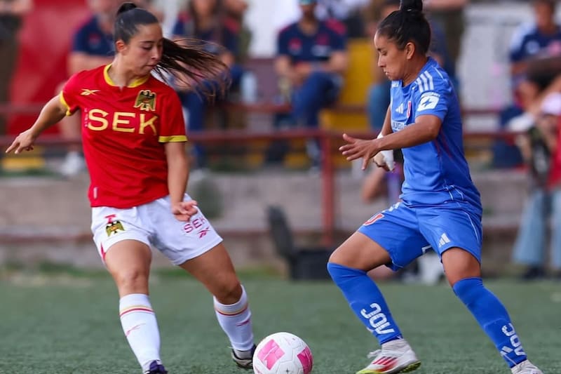 La U y Unión Española chocarán en Maipú en busca de un cupo en la final del torneo. Foto: Prensa U. de Chile.