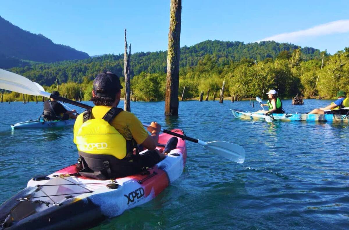 Camping & Kayaks Maihue Aventura: Así puedes acampar por solo $7.000 a pasos de un gran lago en el sur de Chile