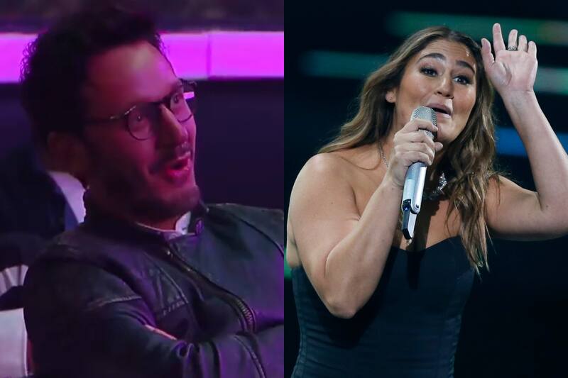 El chiste de Belén Mora que terminó con Benjamín Vicuña en pantalla en Viña 2023. Créditos: Captura - ATON