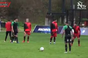 Golazo de tiro libre de Antonio Castillo en amistoso de Huachipato ante Ñublense