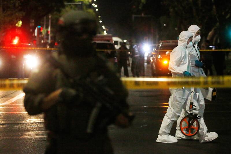 El uniformado se encuentra en estado grave. Créditos: ATON