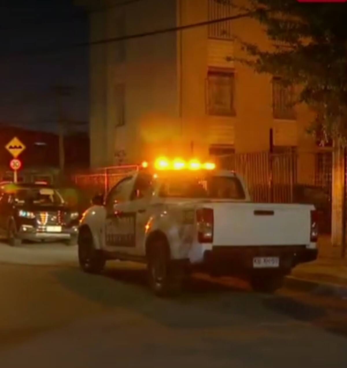 Carabineros en Cerro Navia. Créditos: Captura 24 Horas.