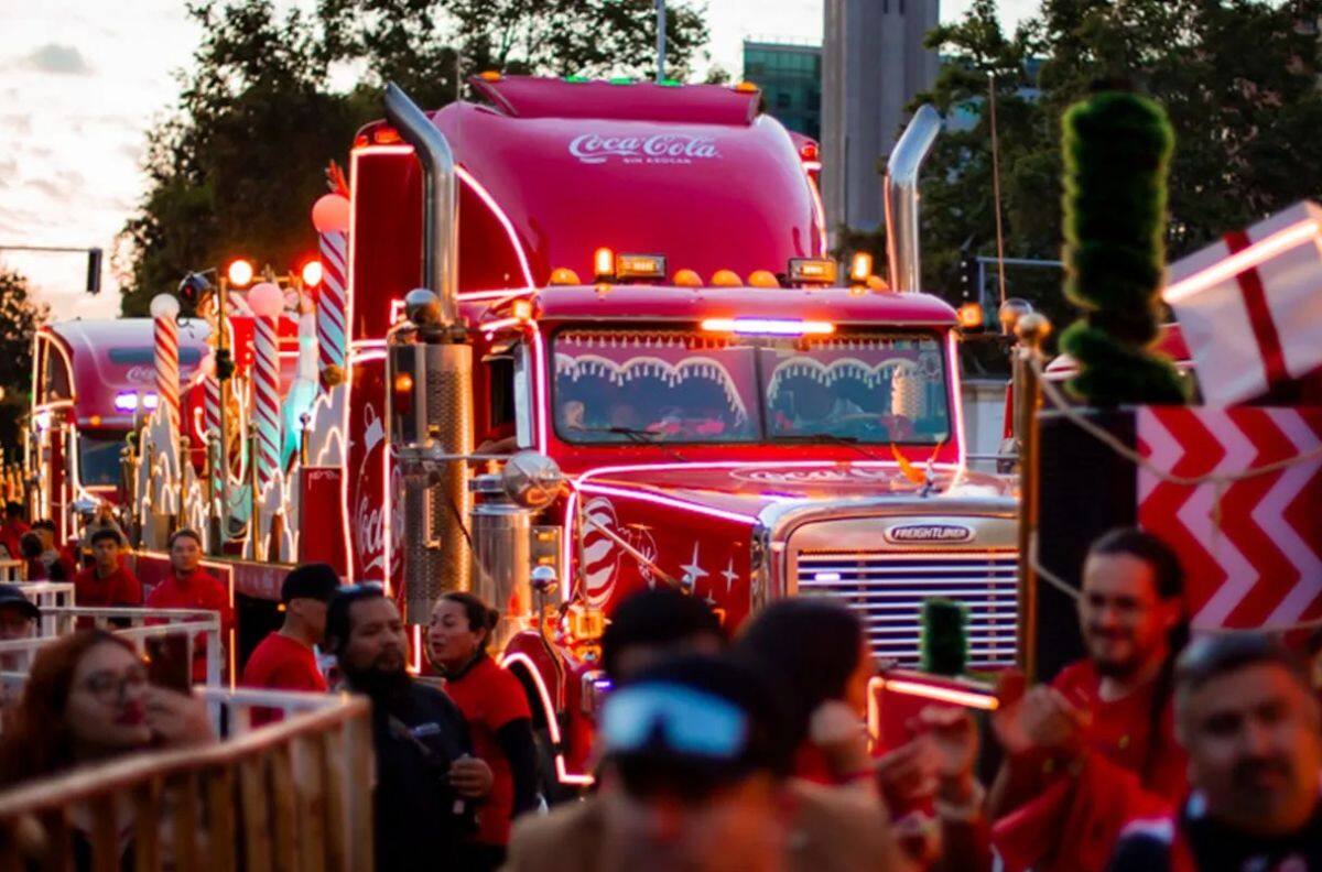 Caravana Coca Cola 2025: Por estas comunas de Chile pasará el evento navideño antes del 24 de diciembre