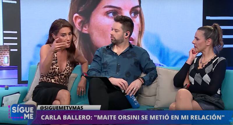 Carla Ballero aseguró que Maite Orsini se metió en su relación.