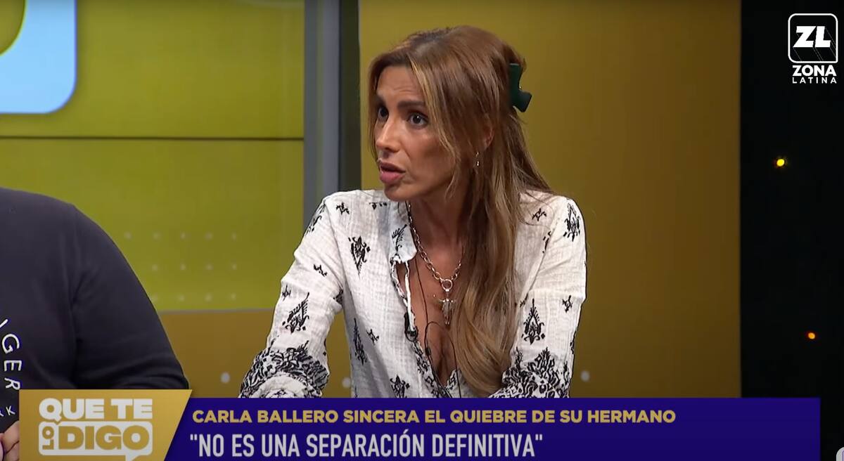 La modelo habló de la separación de su hermano.