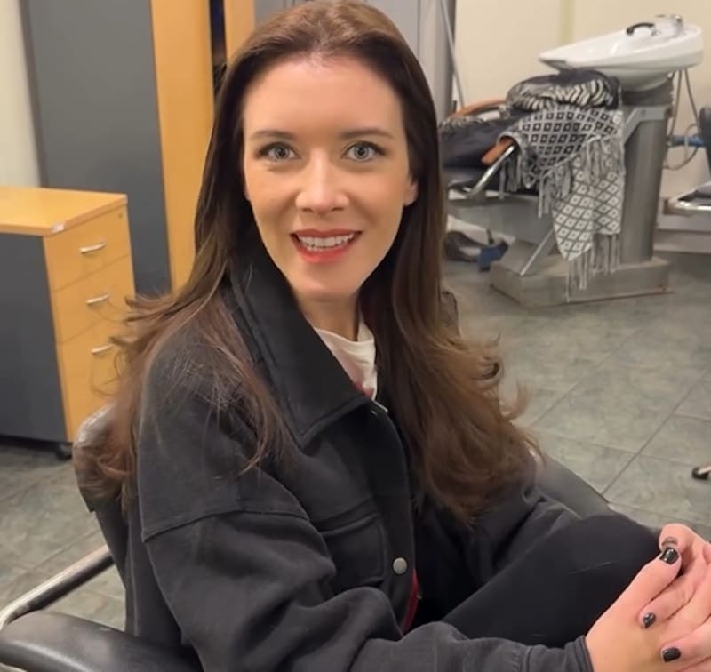 Carla Jara está feliz con su nuevo canal. Créditos: TVN.cl.