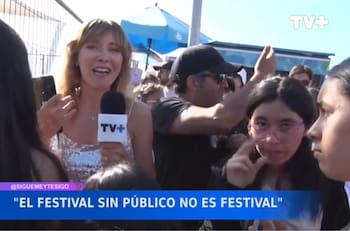 “Me quieren cortar el móvil”: Carla Jara vivió tenso momento en cobertura de la Gala de Viña 2023