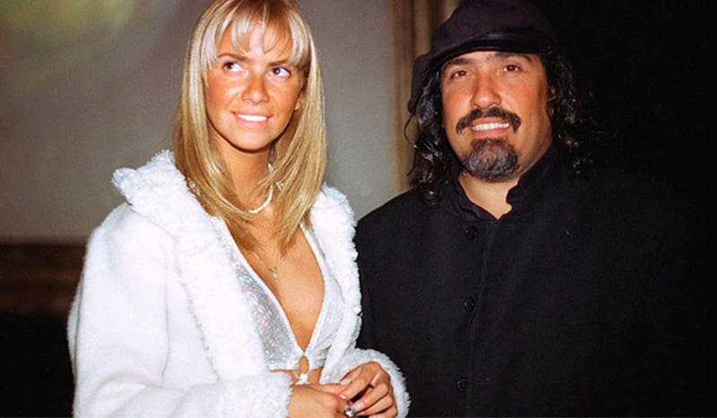 fueron pareja hasta el año 2002.