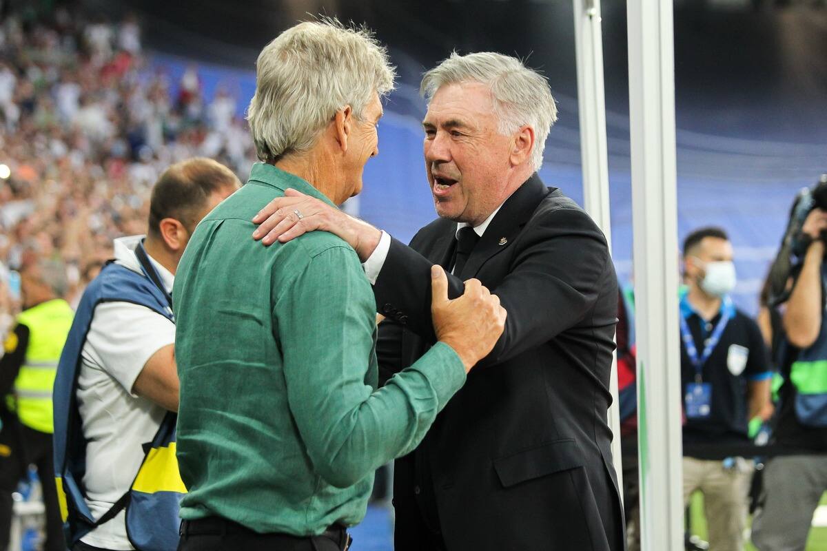 junto a Manuel Pellegrini.