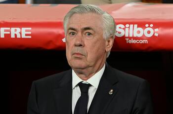 Botafogo vs. U. de Chile bajo la atenta mirada de Carlo Ancelotti