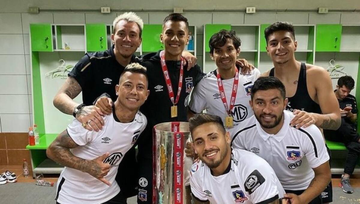 Carlo Villanueva tras ganar la Copa Chile 2019 en Colo Colo