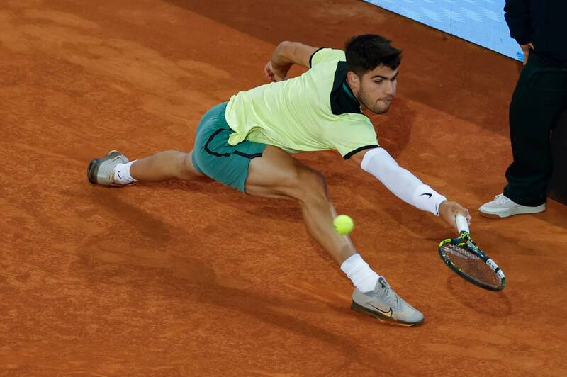en el Masters 1000 de Madrid. EFE