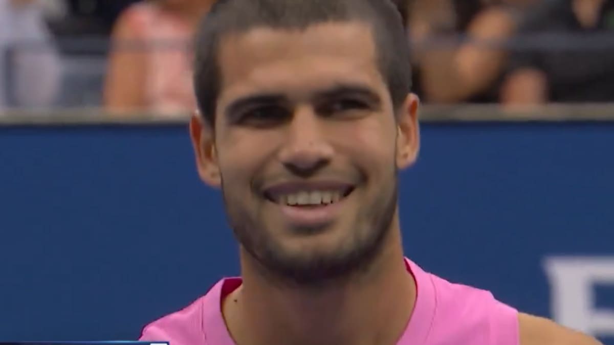 VIDEO | La magia de Carlos Alcaraz se ve reflejada en este puntazo en la final del US Open