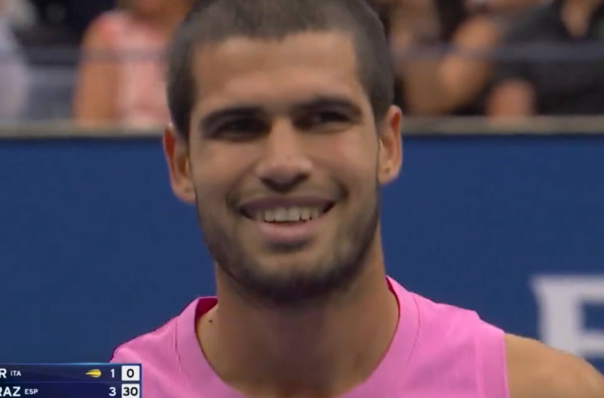 VIDEO | La magia de Carlos Alcaraz se ve reflejada en este puntazo en la final del US Open