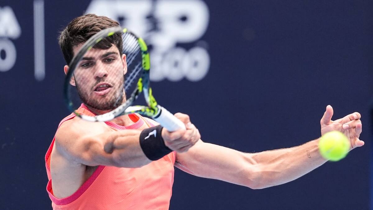 Carlos Alcaraz podría ser rival de Nicolás Jarry en el Masters 1000 de Shangai.