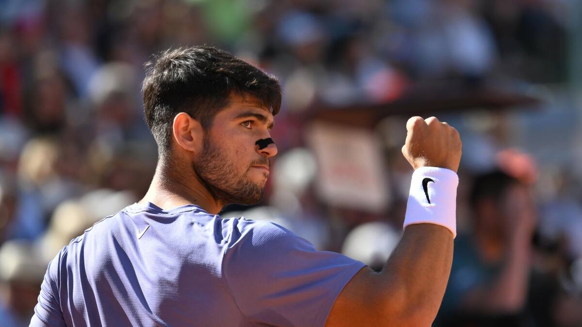 Alcaraz enmudeció al Foro Itálico para clasificar a la final de Roma