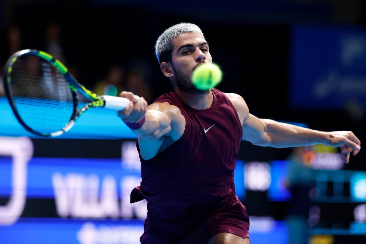 El número uno del mundo no tuvo problemas para quedarse con el ATP 500 de Tokio ante Taylor Fritz. El español consiguió su victoria 67 de la temporada. (Foto: EFE)