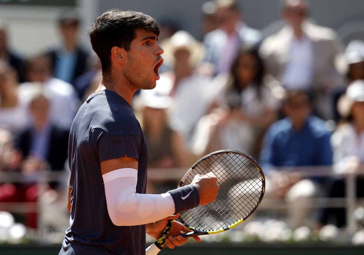 en la final de Roland Garros. EFE